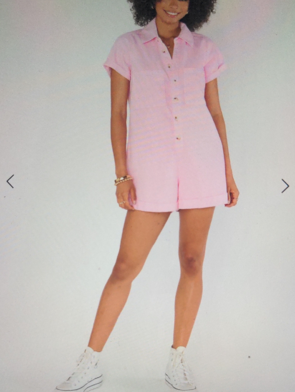 SHOW ME YOUR MUMU Cannon Denim Romper